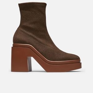 Robert Clergerie Chocolate Brown Ankle Booties